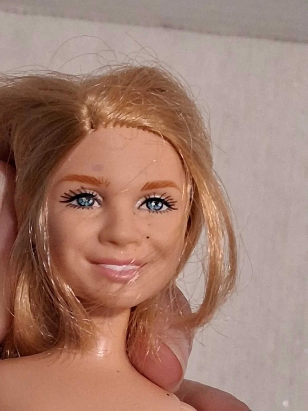 Vintage 1987 Mattel Mary Kate & Ashley Olsen Blonde Dolls Twins 10” Tall Nude